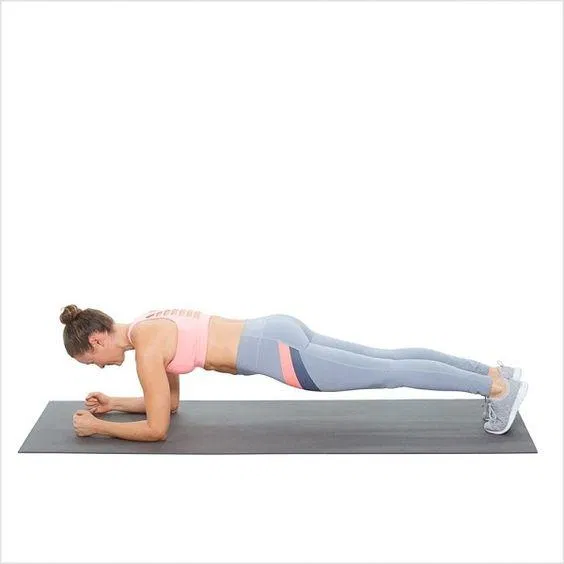 Tư thế Plank tác động đến tất cả cơ trong cơ thể bạn. (Nguồn ảnh: Internet) Tư thế Plank tác động đến tất cả cơ trong cơ thể bạn. (Nguồn ảnh: Internet)