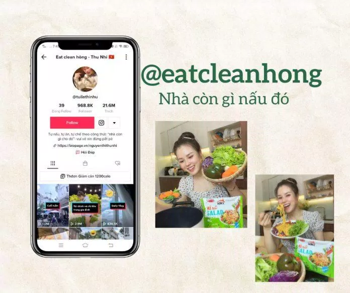 @eatcleanhong - Ở nhà không còn gì để nấu (Ảnh: Serumi)