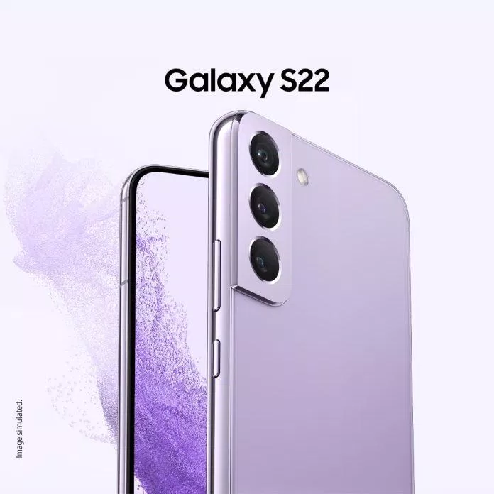 Phiên bản "Bora Purple" mới của dòng điện thoại "Galaxy S22" cũng sẽ được tung ra thị trường (Ảnh: Internet)