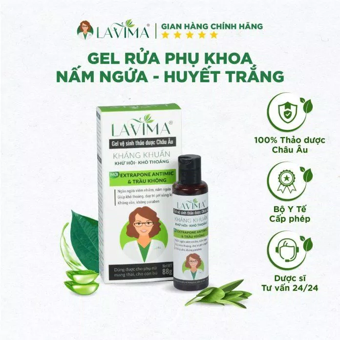 Lavima Gynecological Wash – безопасное средство, убивающее 99,9% вредоносных бактерий и грибков всего за 60 секунд воздействия.