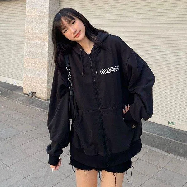 hoodie zip local brand