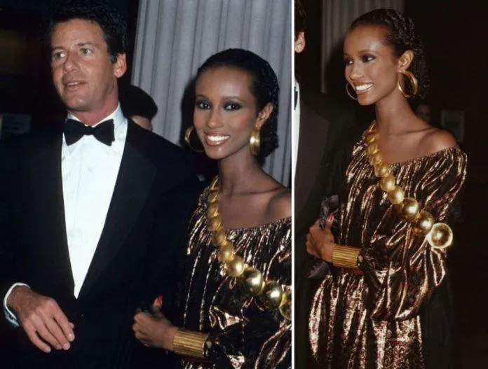 Iman là vợ của cựu danh ca David Bowie. (Nguồn: Internet).