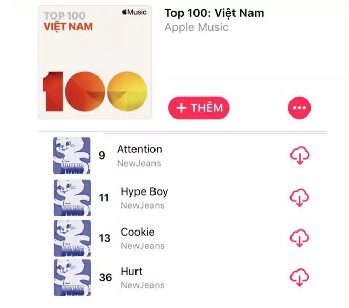 và iTunes Việt Nam. Nguồn: Internet