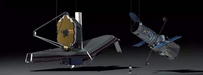 Siêu kính thiên văn James Webb có nhiều điểm vượt trội hơn Hubble (Nguồn: Internet) Siêu kính thiên văn James Webb có nhiều điểm vượt trội hơn Hubble (Nguồn: Internet)