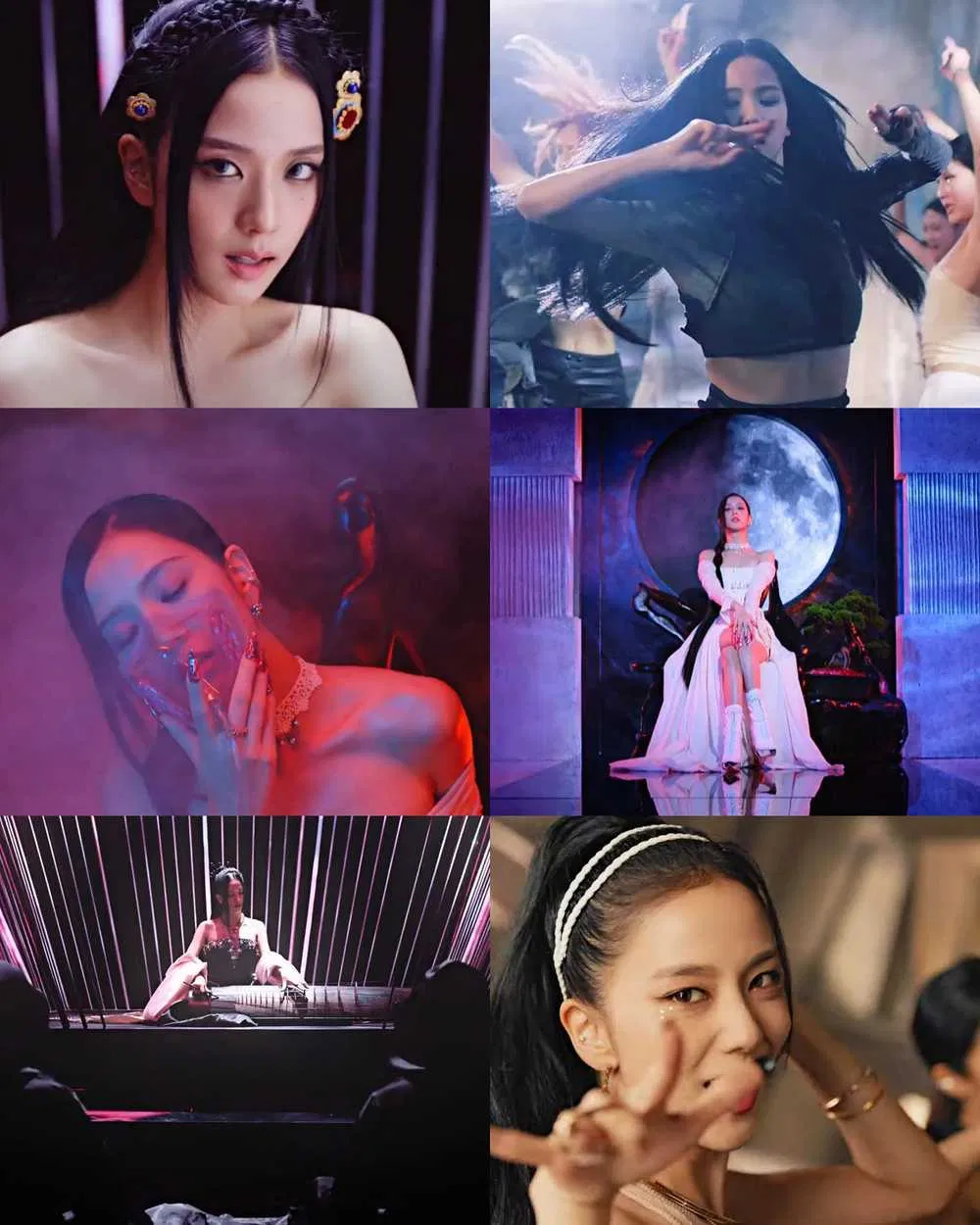 Những tạo hình của Jisoo trong M/V Pink Venom gây nhiều sâu sắc đến người hâm mộ và khán giả (Ảnh: Internet)