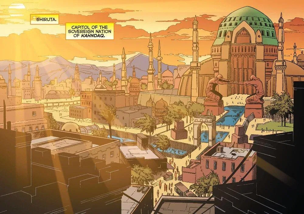 Kahndaq - Quê nhà của Black Adam (Nguồn: Internet)