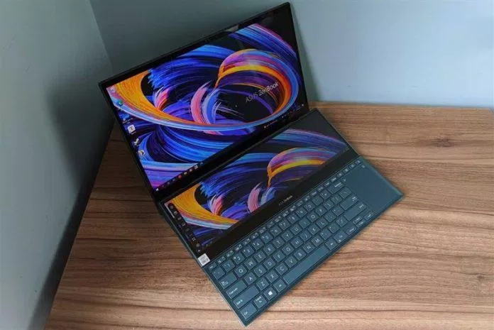 Laptop ASUS ZenBook Pro Duo OLED (Ảnh: Internet)