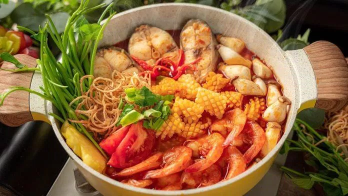 Thành phẩm lẩu thái