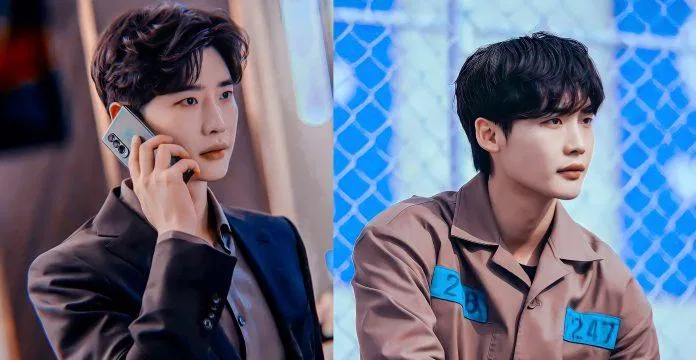 Lee Jong Suk từ luật sư thành tù nhân chỉ trong 1 ngày. (Ảnh: Internet)