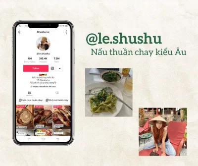 @le.shushu - Nấu thuần chay kiểu Âu (Ảnh: BlogAnChoi @le.shushu - Nấu thuần chay kiểu Âu (Ảnh: BlogAnChoi
