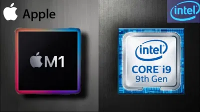 Chip M1 của Apple mạnh hơn chip Intel (Ảnh: Internet) Chip M1 của Apple mạnh hơn chip Intel (Ảnh: Internet)