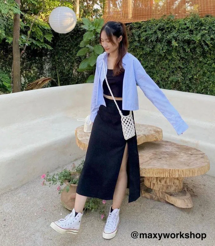 Must Have Item - CUTOUT SKIRT (Ảnh: Maxy workshop)