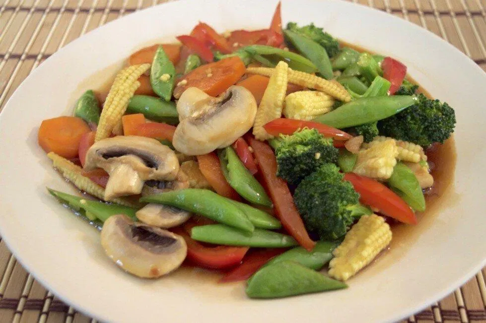 Món rau xào Pad Pak của Thái Lan (Ảnh: Internet) Món rau xào Pad Pak của Thái Lan (Ảnh: Internet)