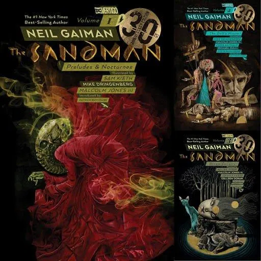Bookset 4 tập The Sandman của Netflix (Nguồn: Internet)