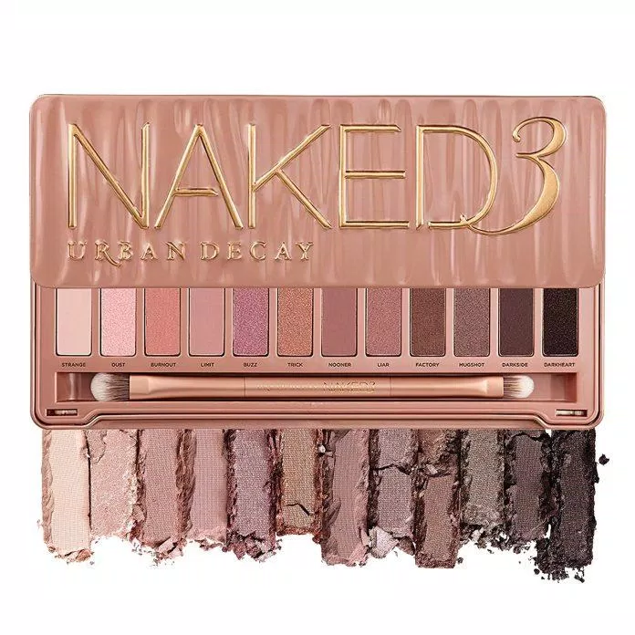 Em phấn mắt Naked3 có giá 54$, với các tone màu trung tính. (Nguồn: Internet).