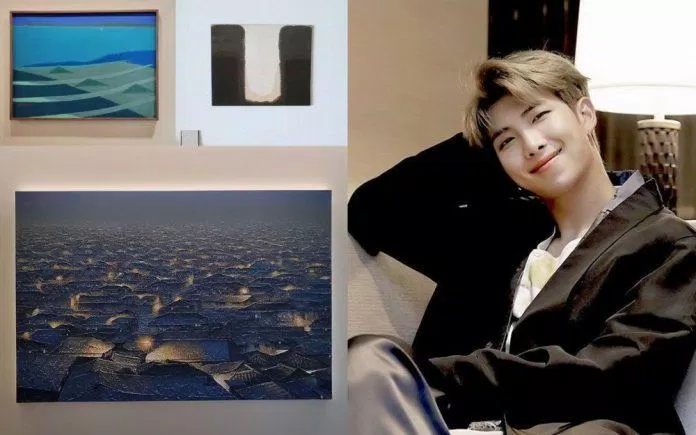 Ai cũng biết RM là người rất yêu nghệ thuật (Ảnh: Internet)