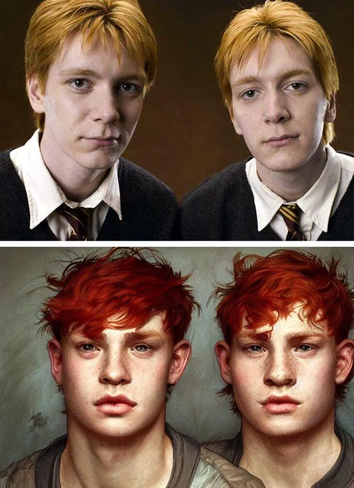 Fred và George Weasley (Ảnh: Internet)