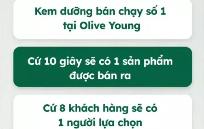 Những con số không biết nói dối đã chứng minh độ nổi tiếng của sản phẩm.