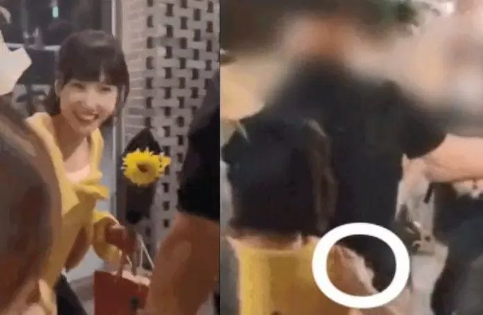 Park Eun Bin suýt bị thương vì fans cuồng. (Ảnh: Internet)