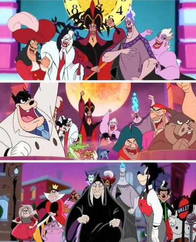 Nhân vật phản diện của Disney (Ảnh: Internet)