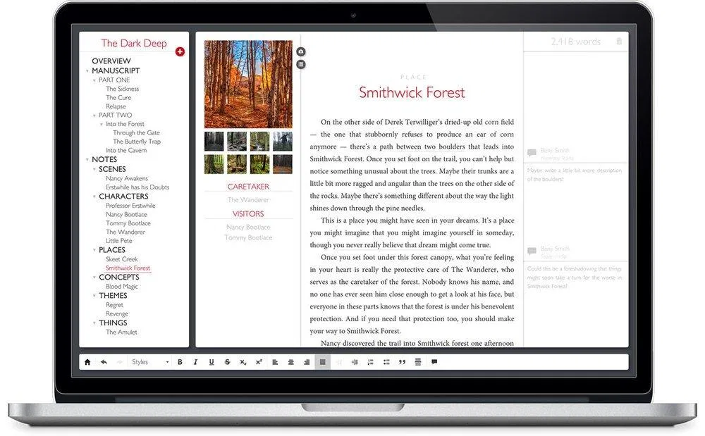 Giao diện phần mềm soạn văn bản Shaxpir (Ảnh: Internet) Giao diện phần mềm soạn văn bản Shaxpir (Ảnh: Internet)