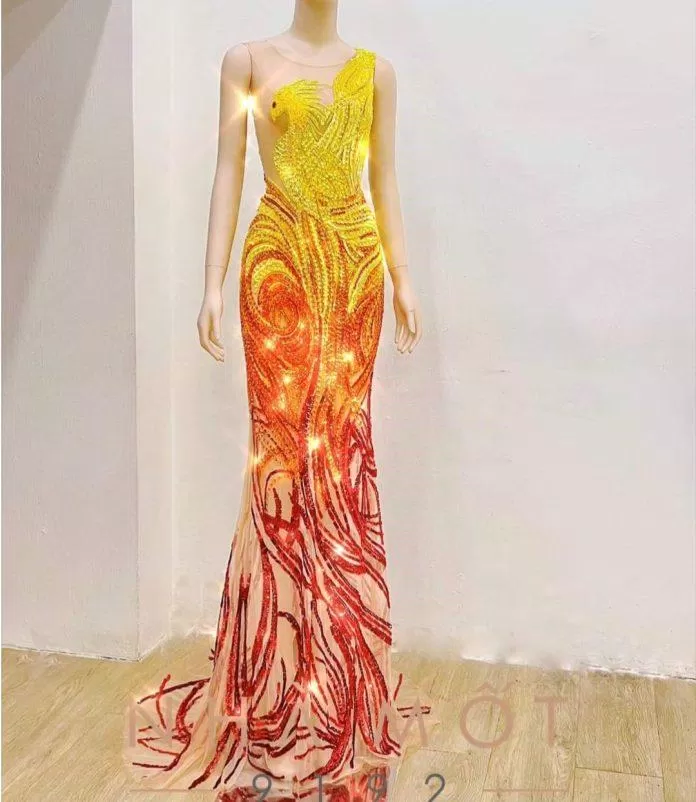 Mẫu thiết kế Fire Phoenix. Nguồn: Internet