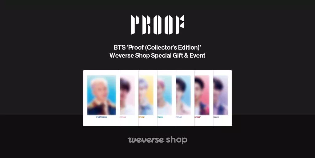 Speical gift khi pre-order trên weverse (Ảnh: Internet)