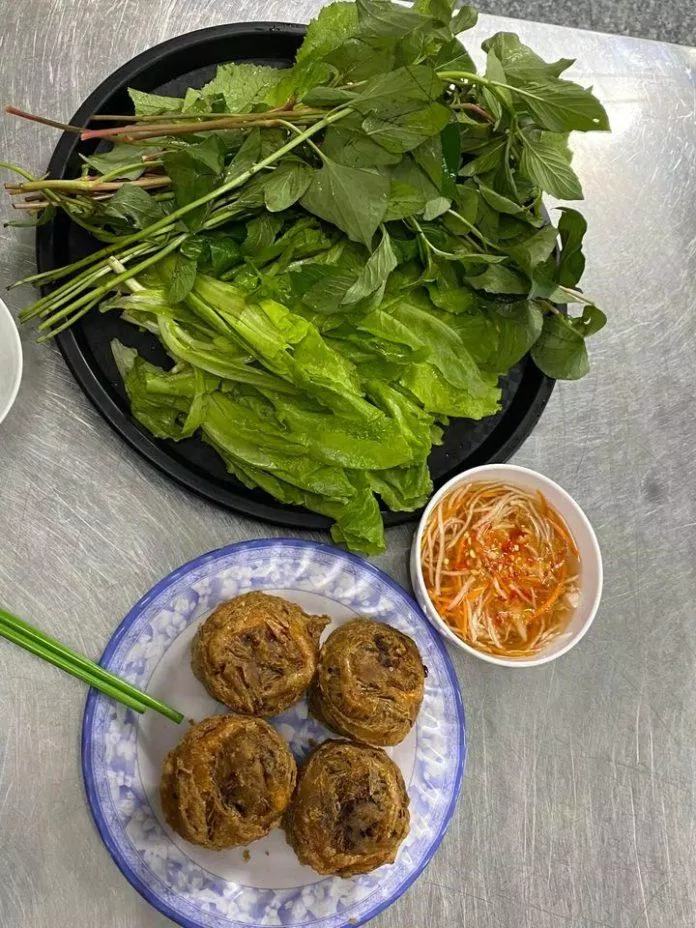 Bánh cống cô Út Nguyễn Trãi. (Ảnh: Internet)