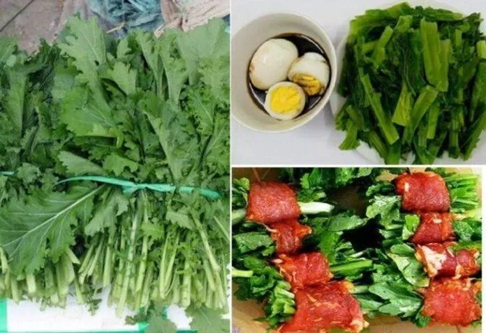 Rau cải mèo thường được xào hay nhúng lẩu (Nguồn: Internet)