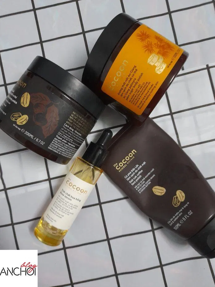 Cocoon Việt Nam và các sản phẩm của hãng mình đã dùng qua (nguồn: BlogAnChoi)
