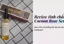 Review tinh chất hoa hồng Cocoon Rose Serum (nguồn: BlogAnChoi)