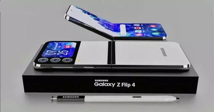 Điện thoại màn hình gập Samsung Galaxy Z Flip 4 (Ảnh: Internet)