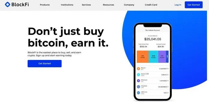 Sàn giao dịch tiền điện tử BlockFi (Ảnh: Internet) Sàn giao dịch tiền điện tử BlockFi (Ảnh: Internet)