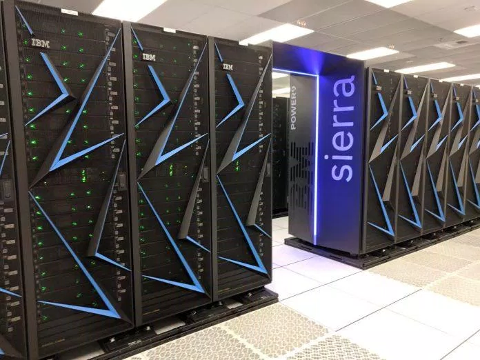 Siêu máy tính Sierra được dùng cho nghiên cứu vũ khí (Ảnh: Internet)