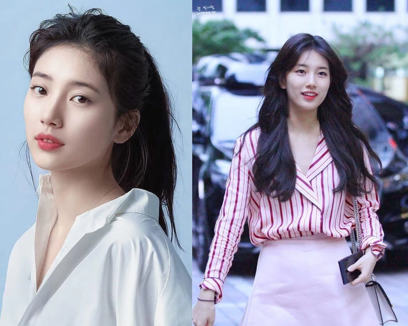 Suzy với tư cách là thành viên miss A ra mắt năm 17 tuổi