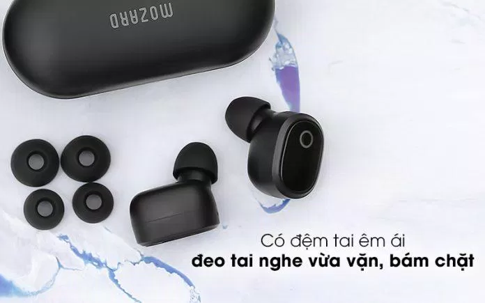 Đệm tai của tai nghe bluetooth Mozard TS13 (Nguồn: Internet) Đệm tai của tai nghe bluetooth Mozard TS13 (Nguồn: Internet)