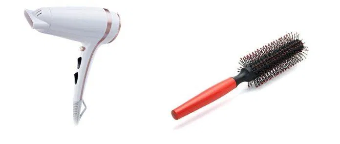 Học tạo kiểu tóc sử dụng máy sấy và lược tròn(Nguồn: Internet)