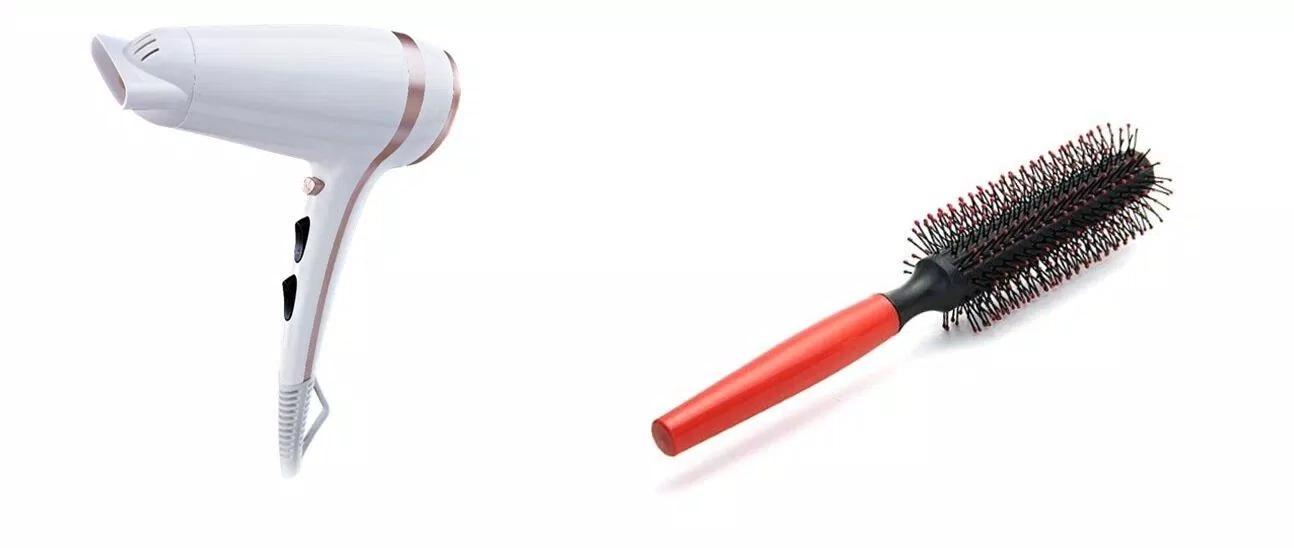 Học tạo kiểu tóc sử dụng máy sấy và lược tròn(Nguồn: Internet)