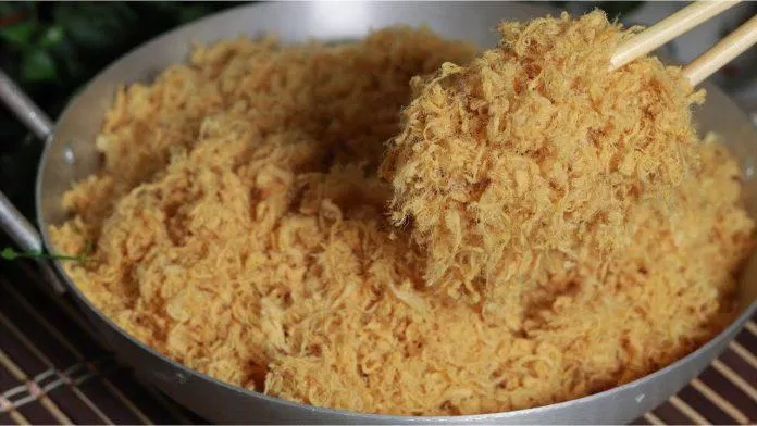 Thành phẩm chà bông heo. (Nguồn: Internet)
