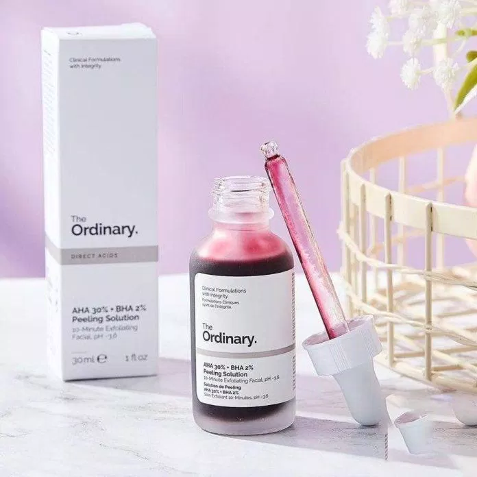The Ordinary AHA BHA Peeling Solution