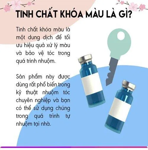 Bền màu hơn với tinh chất khóa màu(Nguồn: Internet)