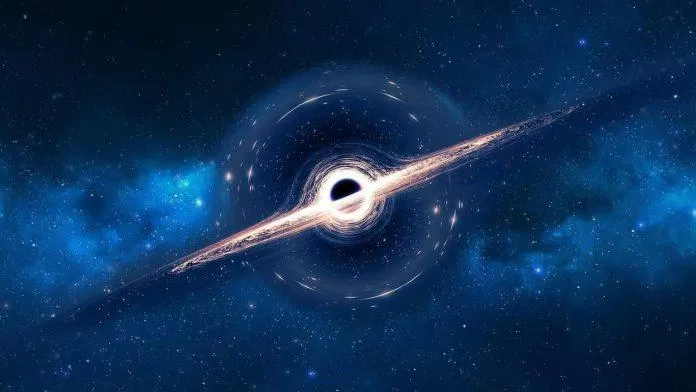 Siêu hố đen TON 618 có khối khối lượng gấp 65 tỷ lấn Mặt Trời (Nguồn: Internet)