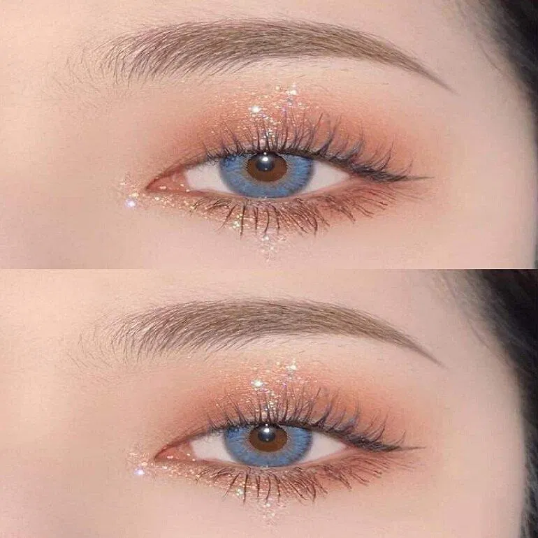 Tông màu cam sữa, hồng dào, nâu đất,... sẽ là chân ái với những bạn mới tập makeu đó nhé! (Ảnh: internet)