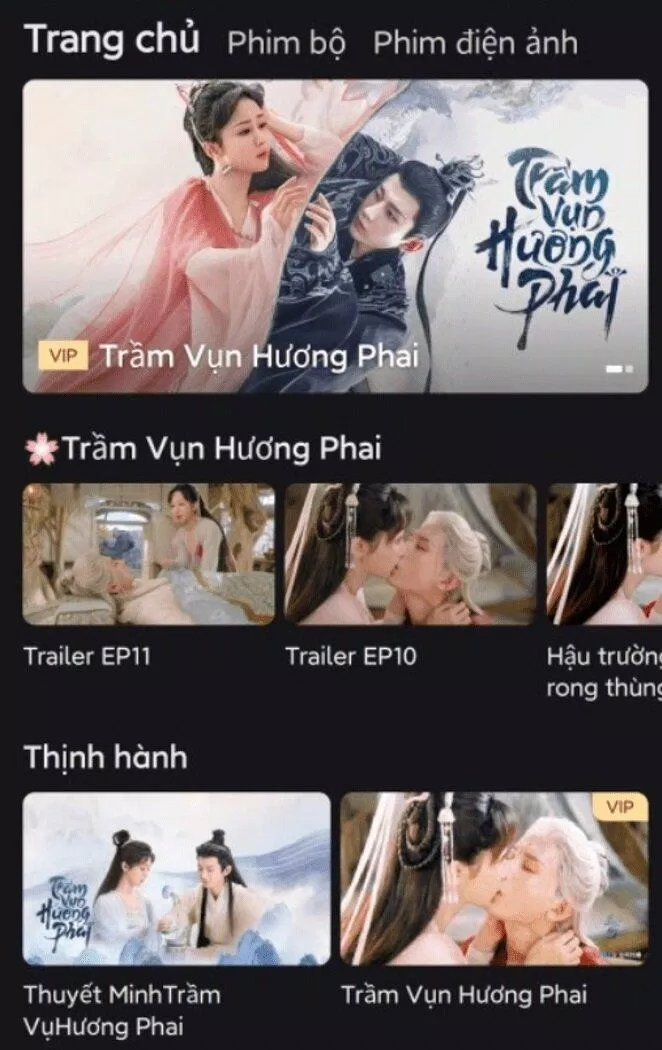 Youku đã ra mắt APP đa ngôn ngữ với nhiều phiên bản lồng tiếng nước ngoài. (Ảnh: Internet)