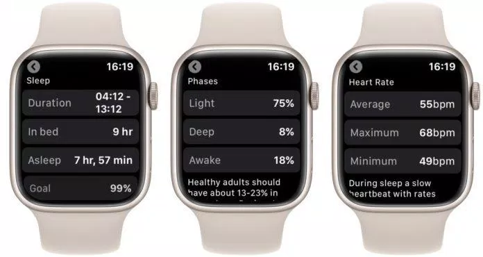 Ứng dụng theo dõi giấc ngủ NapBot cho Apple Watch (Ảnh: Internet) Ứng dụng theo dõi giấc ngủ NapBot cho Apple Watch (Ảnh: Internet)