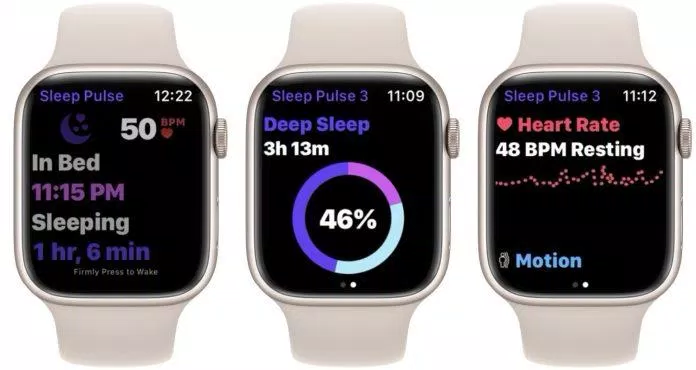 Ứng dụng theo dõi giấc ngủ Sleep Tracker for Watch cho Apple Watch (Ảnh: Internet)