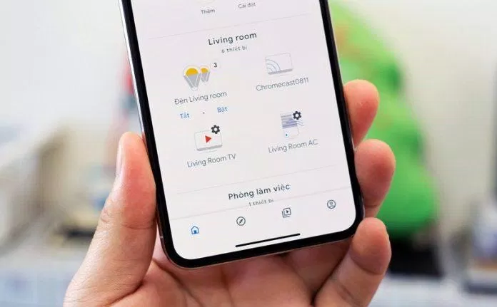 Điều khiển nhà thông minh bằng ứng dụng trên điện thoại (Ảnh: Internet) Điều khiển nhà thông minh bằng ứng dụng trên điện thoại (Ảnh: Internet)