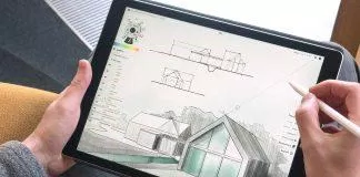 Ứng dụng Concepts trên iPad (Ảnh: Internet).