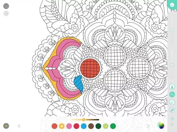 Ứng dụng Pigment trên iPad (Ảnh: Internet). Ứng dụng Pigment trên iPad (Ảnh: Internet).