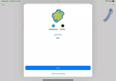 Ứng dụng Sticker Doodle trên iPad (Ảnh: Internet). Ứng dụng Sticker Doodle trên iPad (Ảnh: Internet).